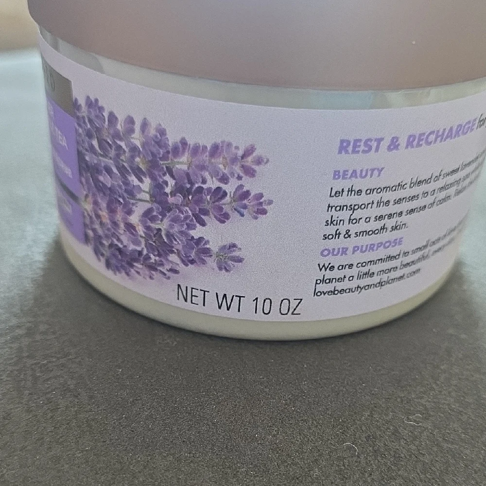 Retired Scent, Lavender & Chamomile Tea Whipped Body Scrub With Essential Oils
